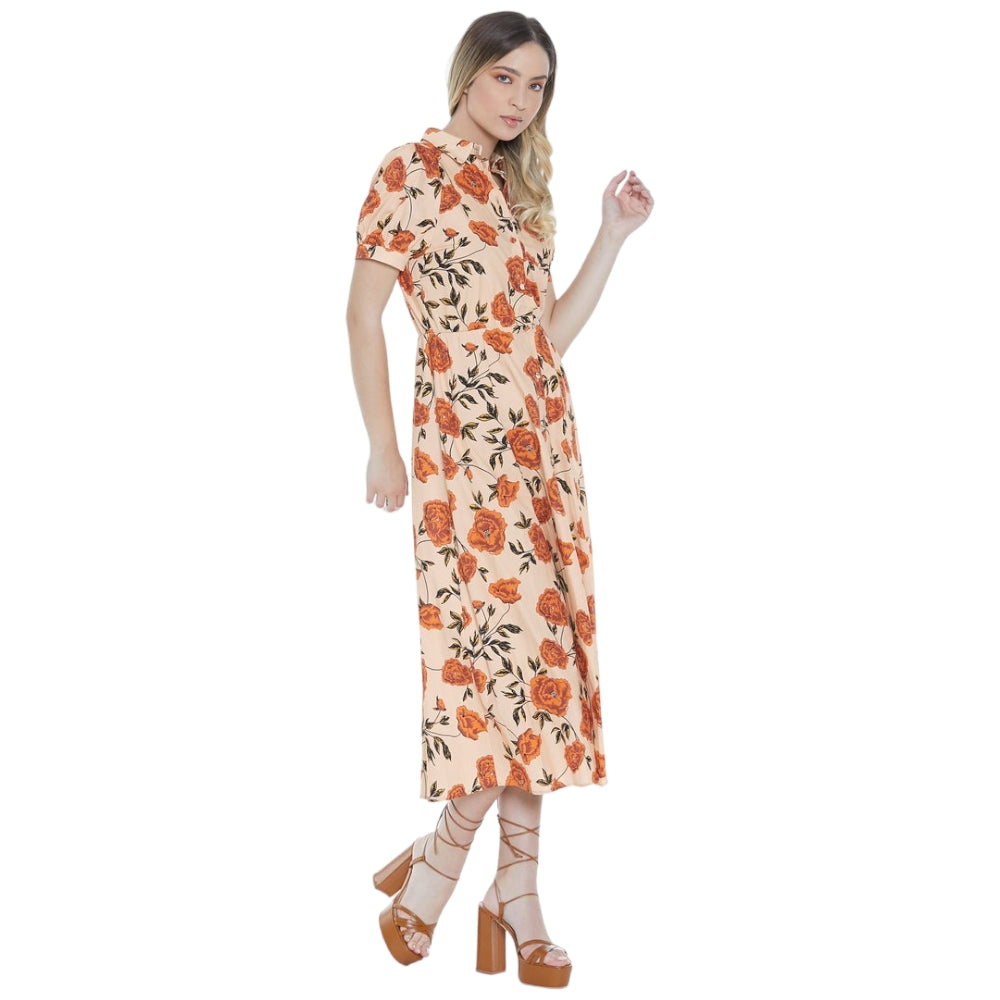 Relish vestito lungo fiori Miwako Vestiti Relish