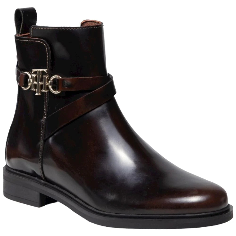 Tommy Hilfiger stivaletti donna marrone Stivaletti Tommy Hilfiger
