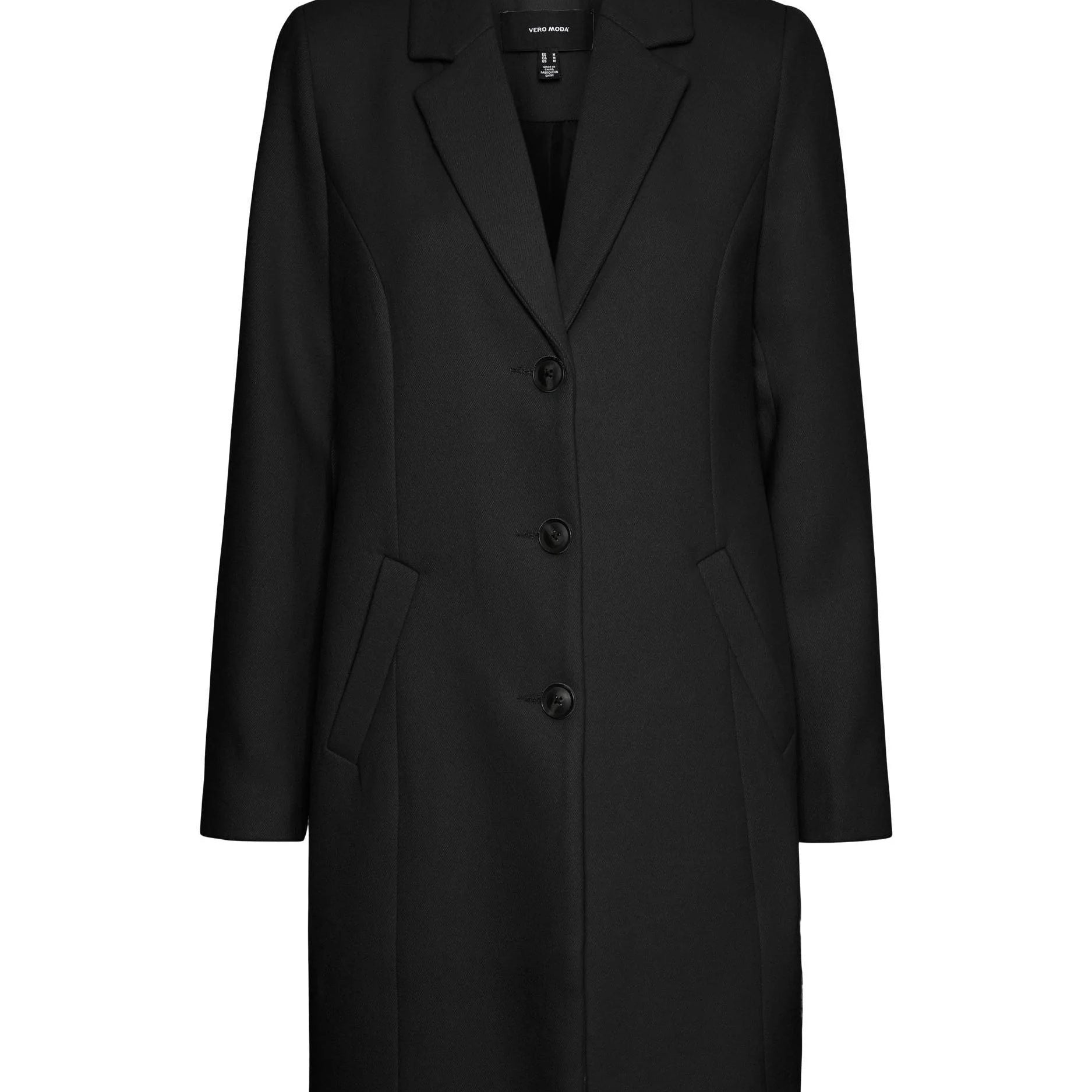 Vero Moda cappotto nero Cala Cindy Cappotti Vero Moda