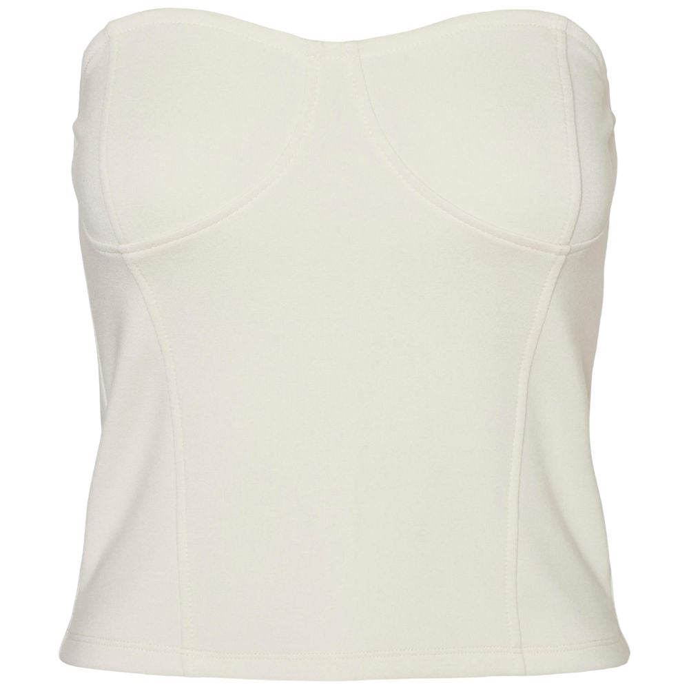 Vero Moda top corsetto panna 10290803 Top Vero Moda