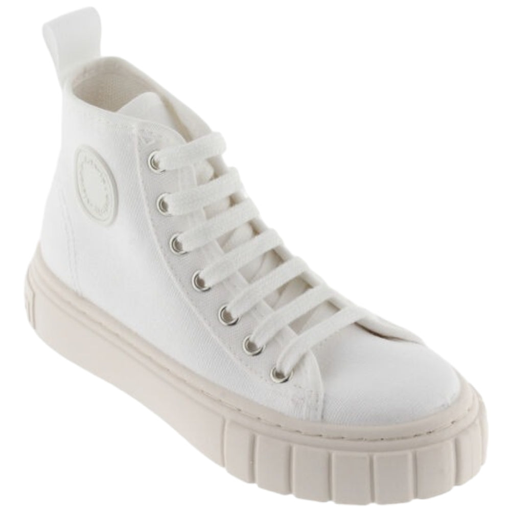 Victoria scarpe alte in tela bianca Abril Sneakers Victoria