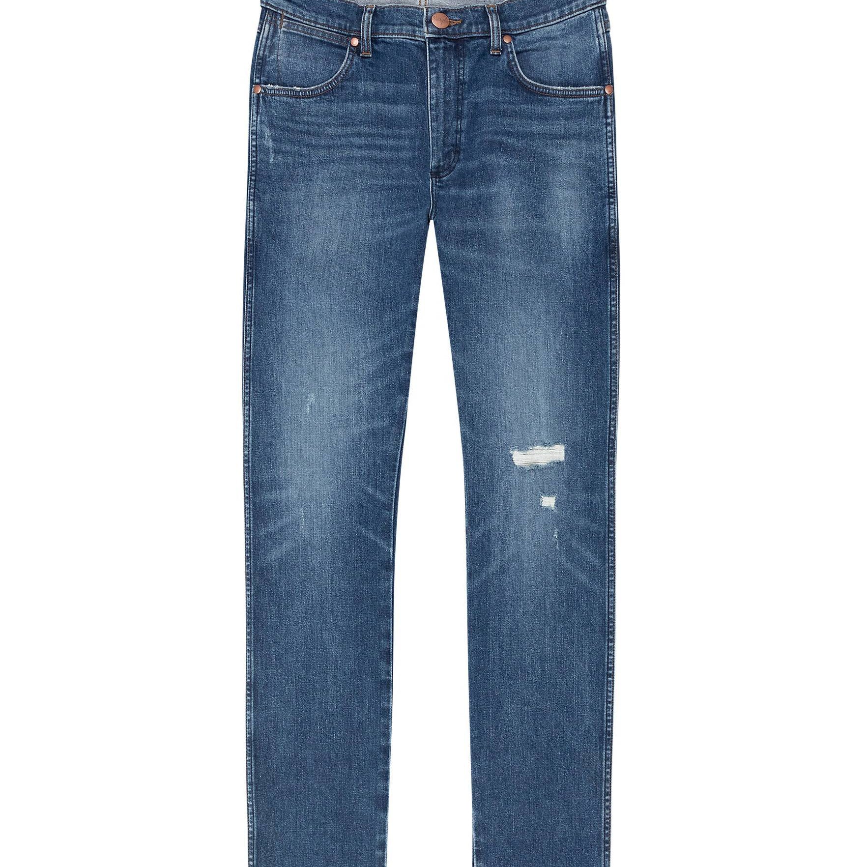 Wrangler jeans Larston Dark Indigo Jeans Wrangler