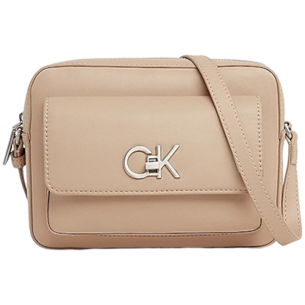 Calvin Klein camera bag flap beige K60K611083 - Prodotti di Classe