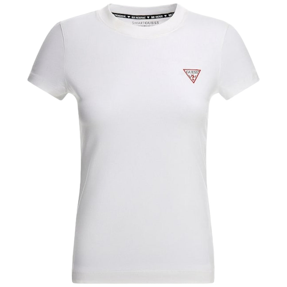 Guess t-shirt bianca mini logo W2YI44 J1314 - Prodotti di Classe