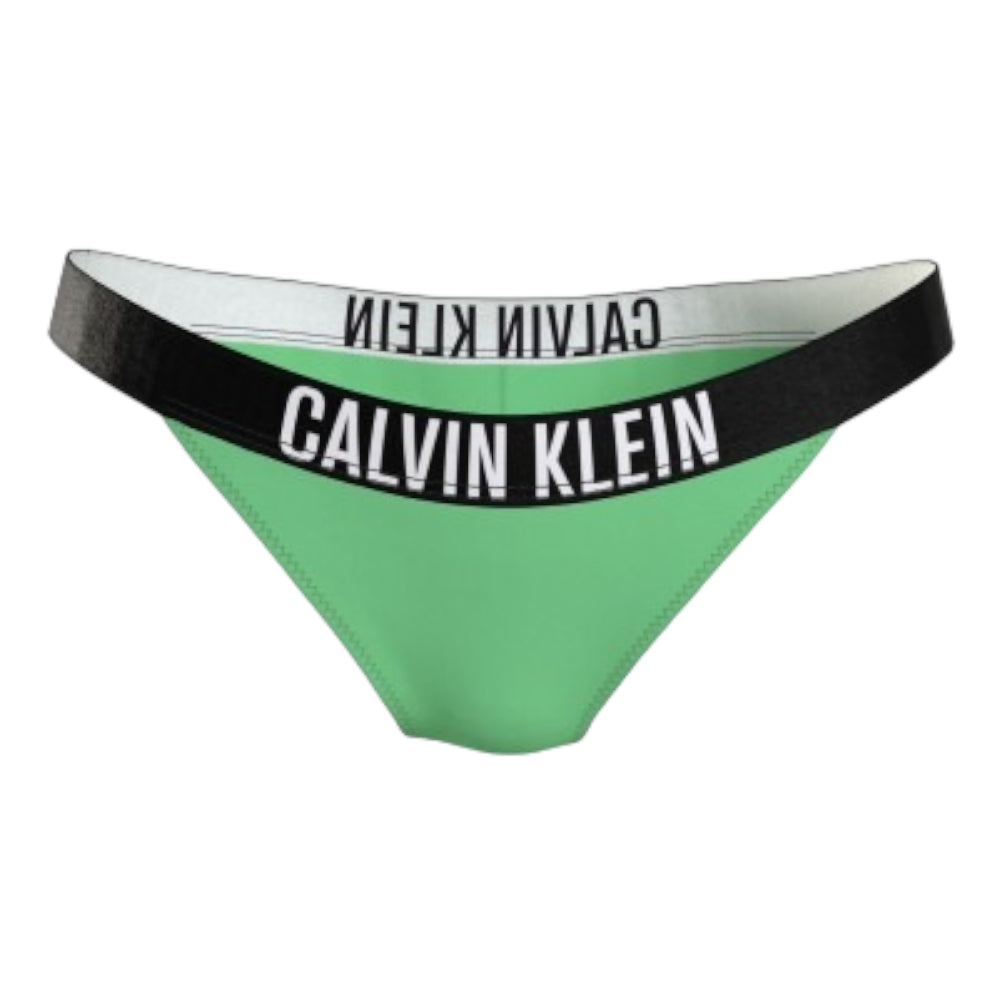Calvin Klein costume slip bikini verde KW0KW01984 - Prodotti di Classe