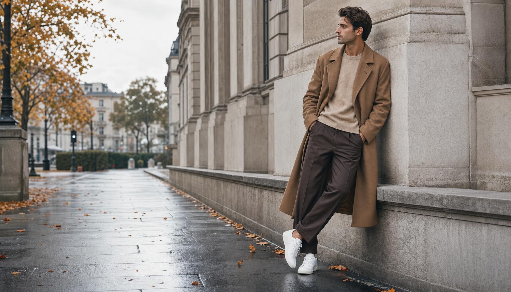 Come abbinare le sneakers bianche in autunno: idee outfit per uomo e donna