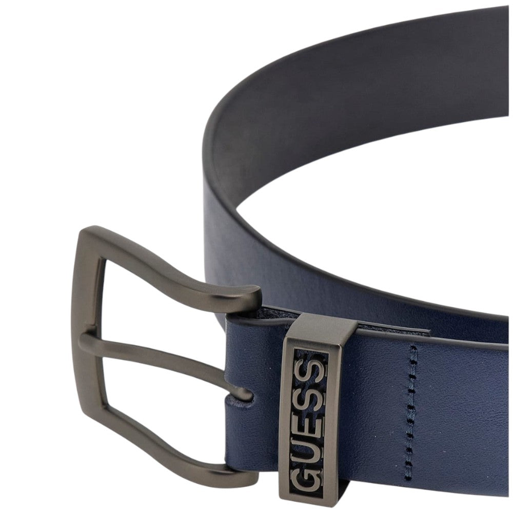 Guess cintura blu in pelle M5RZ02 L0VW0 G75N Cinture Guess