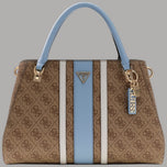 Borsa a tracolla Guess Noelle con logo e inserto a contrasto