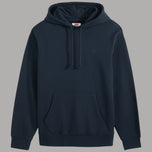 Levi's Felpa New Original Hoodie con cappuccio blu navy cotone con logo sulla tasca frontale