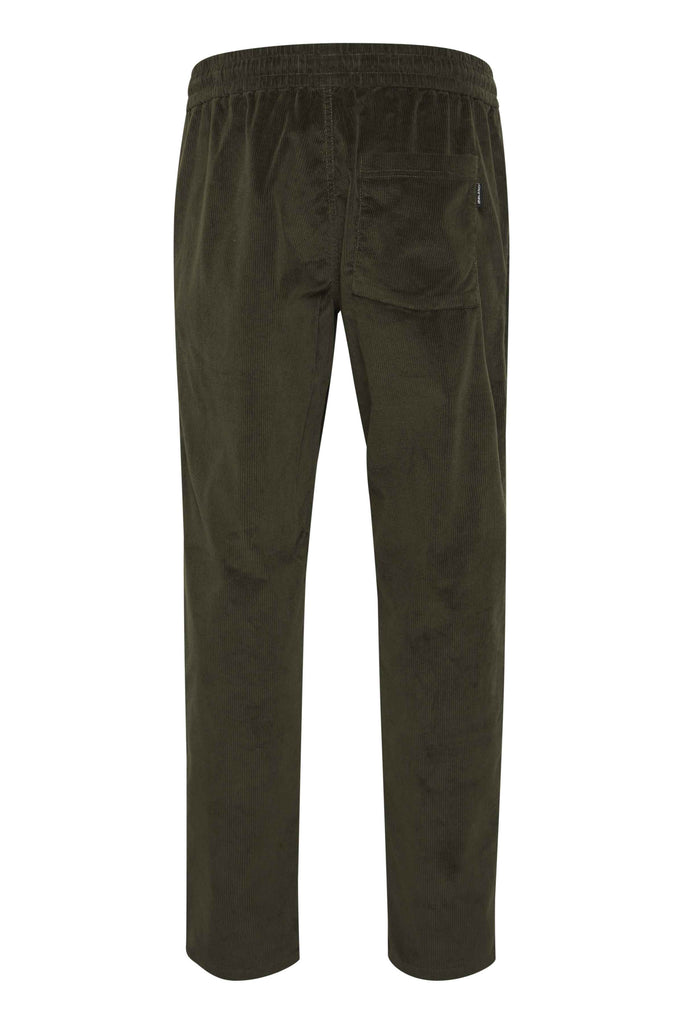 Blend pantaloni a coste verde con elastico 20716615 Pantaloni Blend