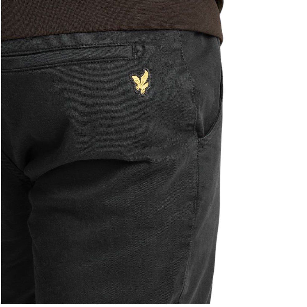 Lyle & Scott pantaloni chino neri TR2110ITA Pantaloni Lyle & Scott