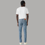 Jeans uomo Levi's 512 in denim chiaro Pelican rust