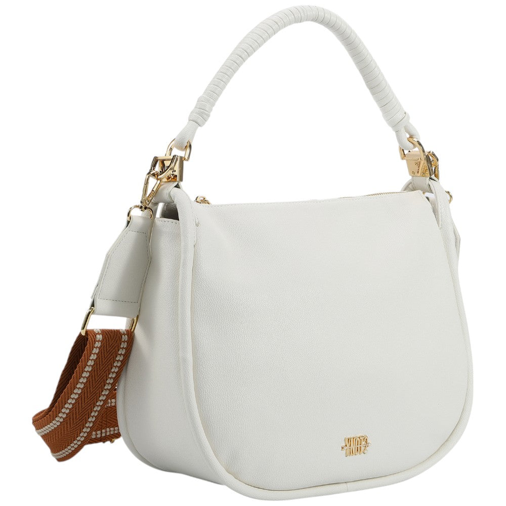 YNot borsa hobo bianca con tracolla linea Fantasy FAN001S5 YNot