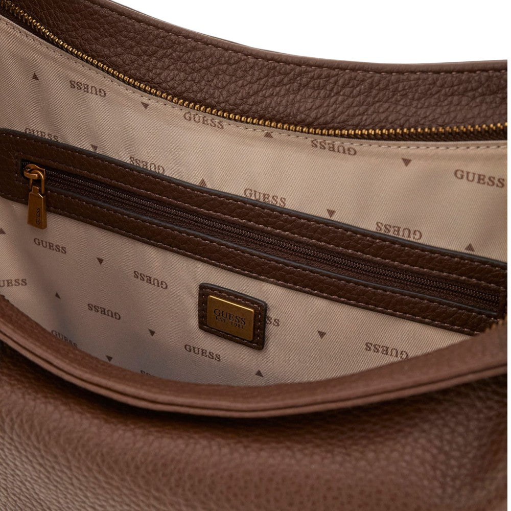 Borsa a spalla marrone CAMDEN HWBB9308180ESP Borse Guess