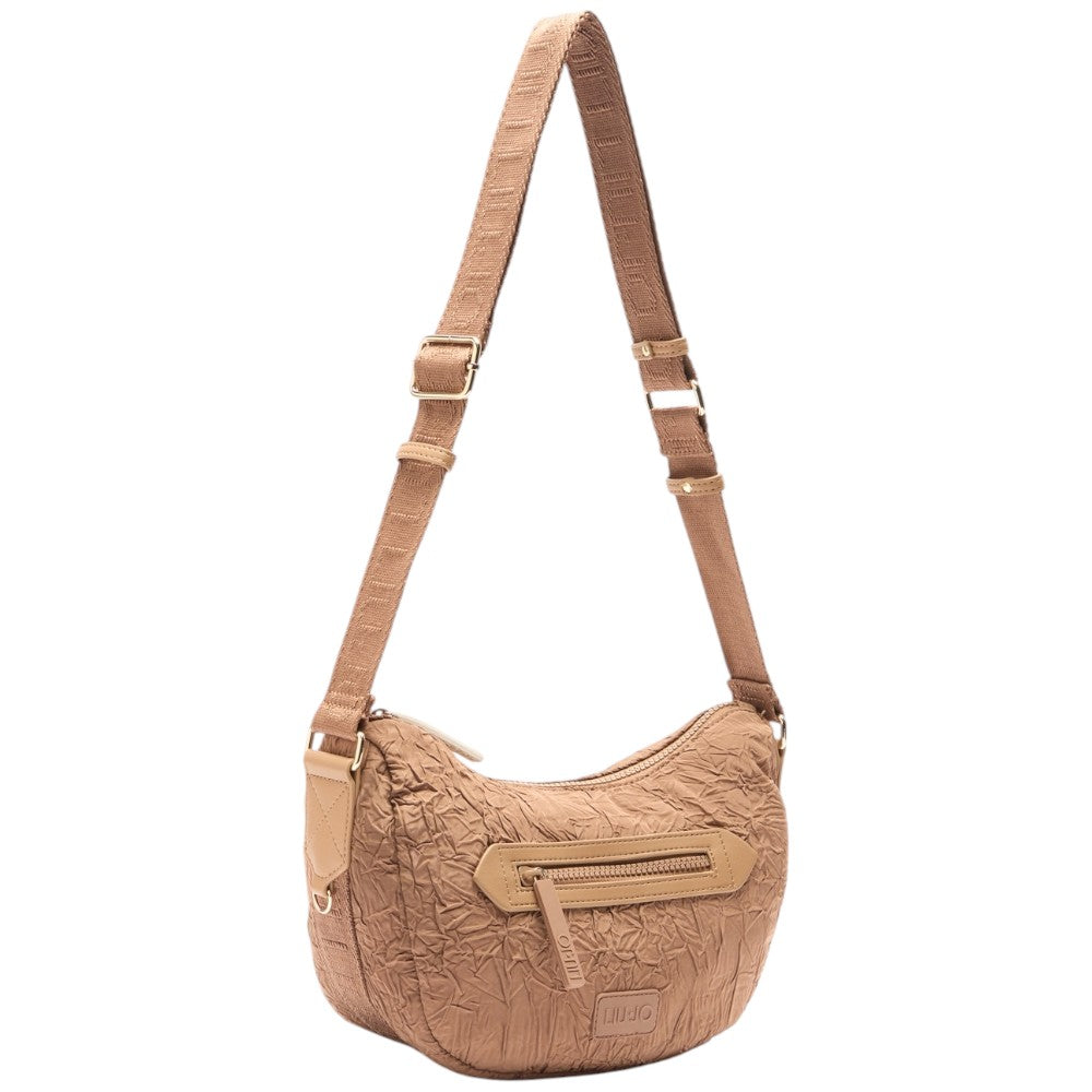 Liu Jo borsa a tracolla crossbody marrone in nylon TA5240T2902 Borse Liu Jo