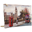 YNot borsa piatta clutch stampa London Street YES605F4 Borse YNot