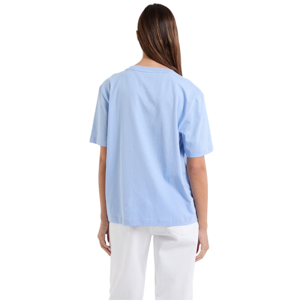 Guess Jeans t-shirt celeste W5RI48 K8HM0 G7CP T-shirt Guess Jeans