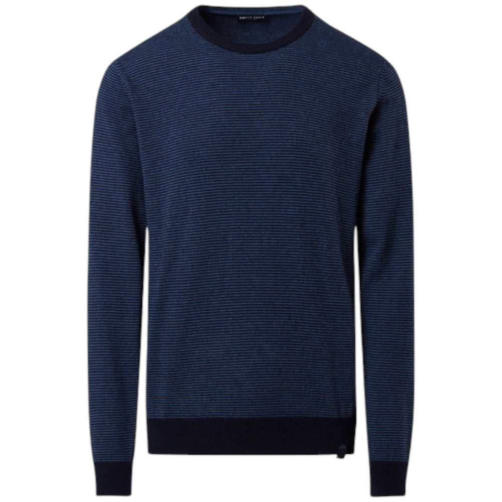 North Sails maglione uomo pullover blu 699783 Maglieria North Sails