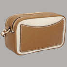 Liu Jo borsa a tracolla piccola beige con dettagli in ecopelle e tessuto tecnico