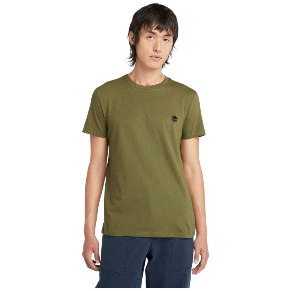 Timberland t-shirt dustan river verde TB0A2BPREG5 T-shirt Timberland