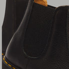 Stivaletti Chelsea Dr Martens 2976 in pelle Ambassador nera con dettaglio tessile laterale
