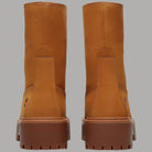 Timberland Stone Street Mid stivale con plateau giallo da donna dettagli visibili