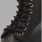 Stivali in nappa lavorata Dr Martens Sinclair neri con occhielli e stringhe nere