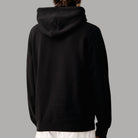 Calvin Klein LS 350FLEECE SPW GRA felpa con cappuccio nera tinta unita senza stampe