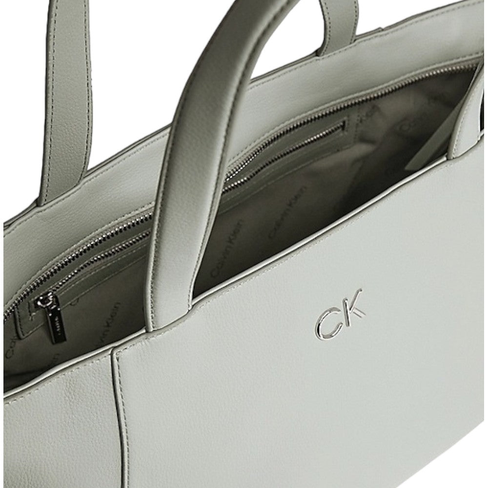 Calvin Klein borsa shopping verde menta K60K611766 Borse Calvin Klein