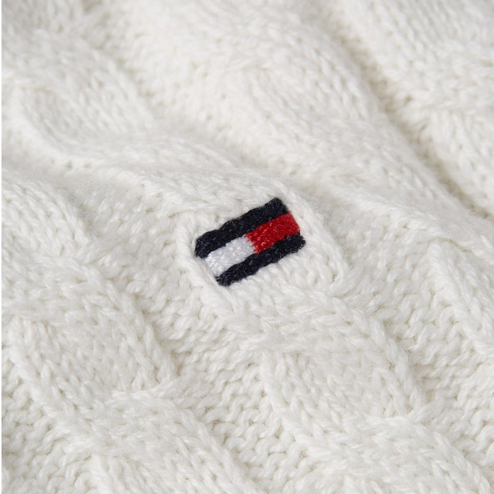 Tommy Hilfiger maglioncino bianco WW0WW41142 Maglieria Tommy Hilfiger