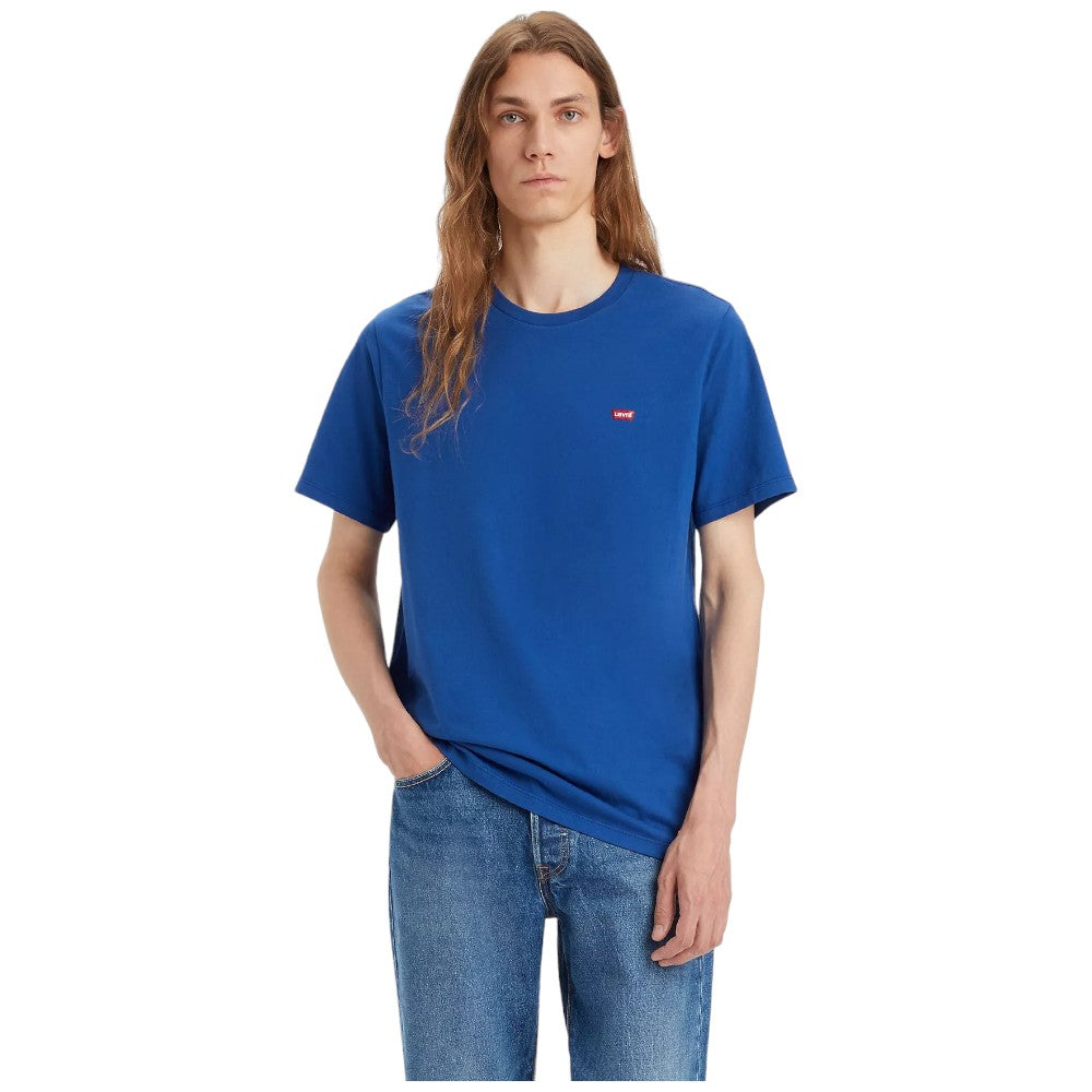 Levi's t-shirt blu royal logo piccolo 56605 0203 T-shirt LEVI'S