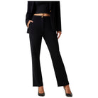 Guess pantalone nero regula vita alta NEW W5YB66KCMU2G9L9 Pantaloni Guess