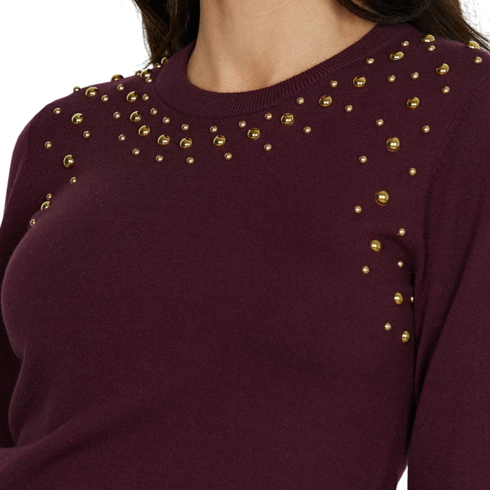 Relish pullover bordeaux ELIAS M/L RDA2502605013 Maglieria Relish