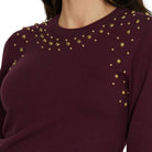 Relish pullover bordeaux ELIAS M/L RDA2502605013 Maglieria Relish