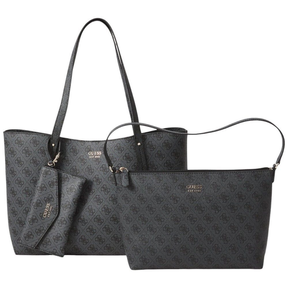 Guess borsa tote nera BRENTON HWLG9648230CLO Borse Guess