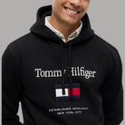 Felpa con cappuccio Tommy Hilfiger con logo ricamato