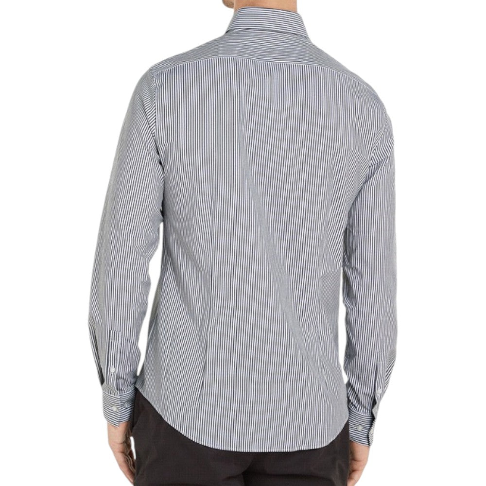 Calvin Klein camicia blu bianca a righe slim fit K10K113161 Camicie Calvin Klein