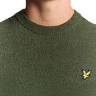 Lyle & Scott maglione lana verde KN2114VC Maglieria Lyle & Scott