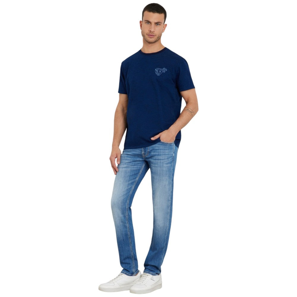 Guess jeans slim uomo Finnley M4YAS2 D5DI1 Jeans Guess