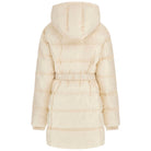 Guess piumino puffer lungo vaniglia IMMA W5BL44W2912G1F7 Guess