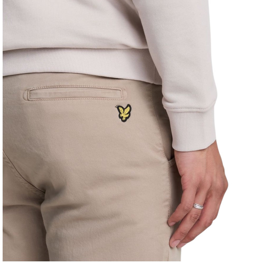 Lyle & Scott pantaloni chino beige TR2110ITA Pantaloni Lyle & Scott