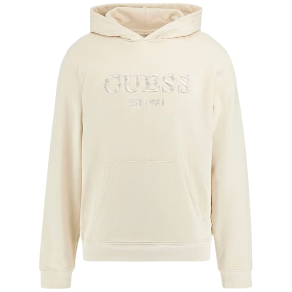 Guess felpa cappuccio crema Beau M5GQ36 KCN01 G1V7 Felpe Guess