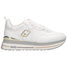 LIU JO sneakers bianche in pelle MAXI WONDER Liu Jo