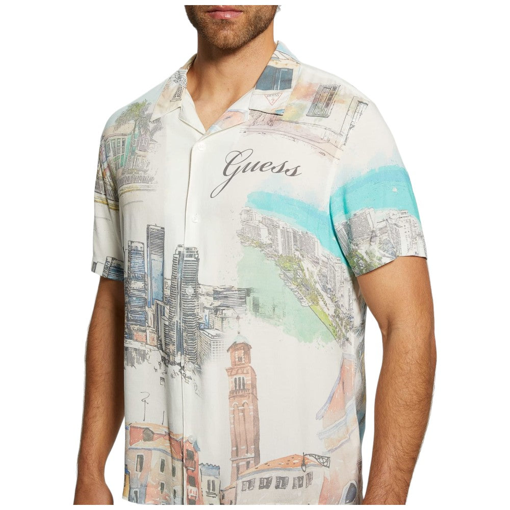 Guess t-shirt camicia manica corta Riviera M4GH57 WD4Z2 - Prodotti di Classe