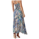 Guess gonna stampa palme New Romana W5GD66 WH9Z2 P7VM Gonne Guess