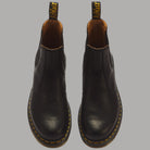 Stivaletti Chelsea Dr Martens 2976 in pelle Ambassador neri con dettagli gialli sui bordi