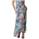 Guess gonna stampa palme New Romana W5GD66 WH9Z2 P7VM Gonne Guess