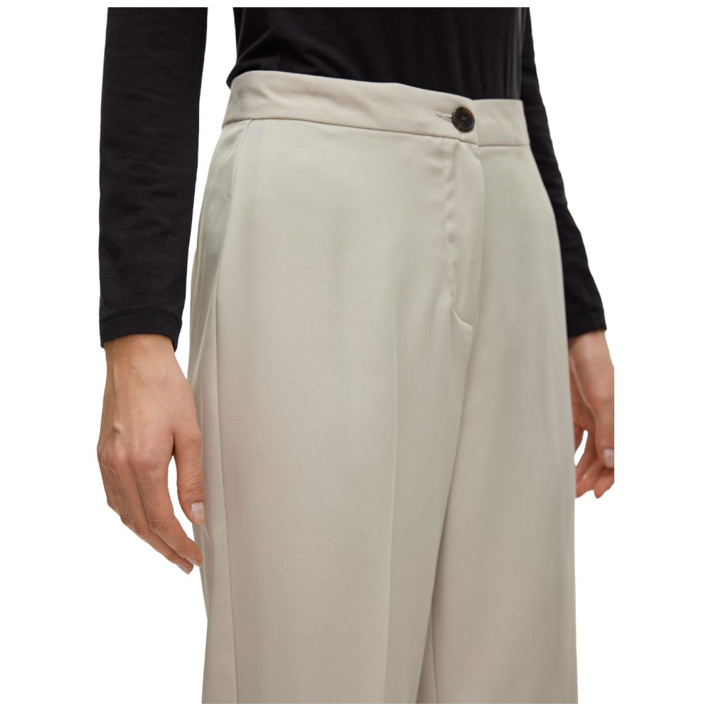 Vero Moda pantaloni beige chiaro Rita 10301554 Pantaloni Vero Moda