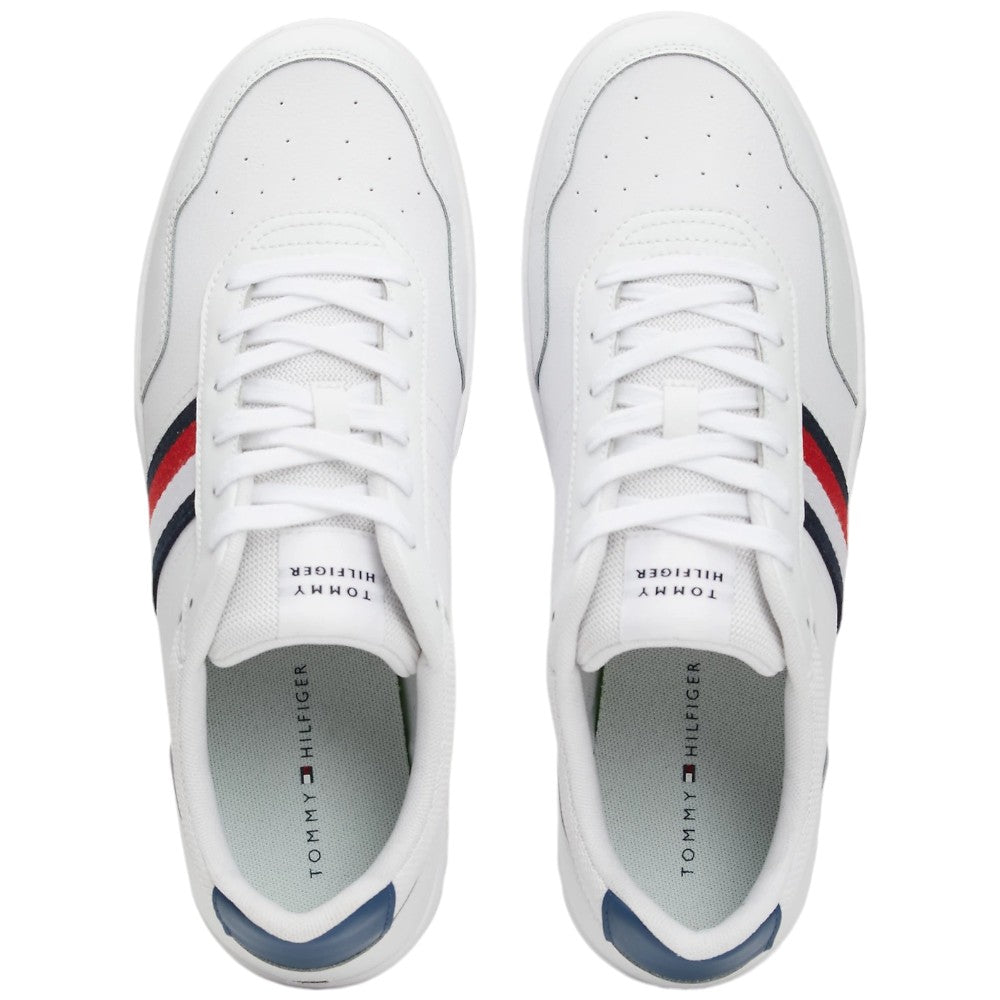 Tommy Hilfiger sneakers bianca TH Basket core lite FM0FM05116 - Prodotti di Classe