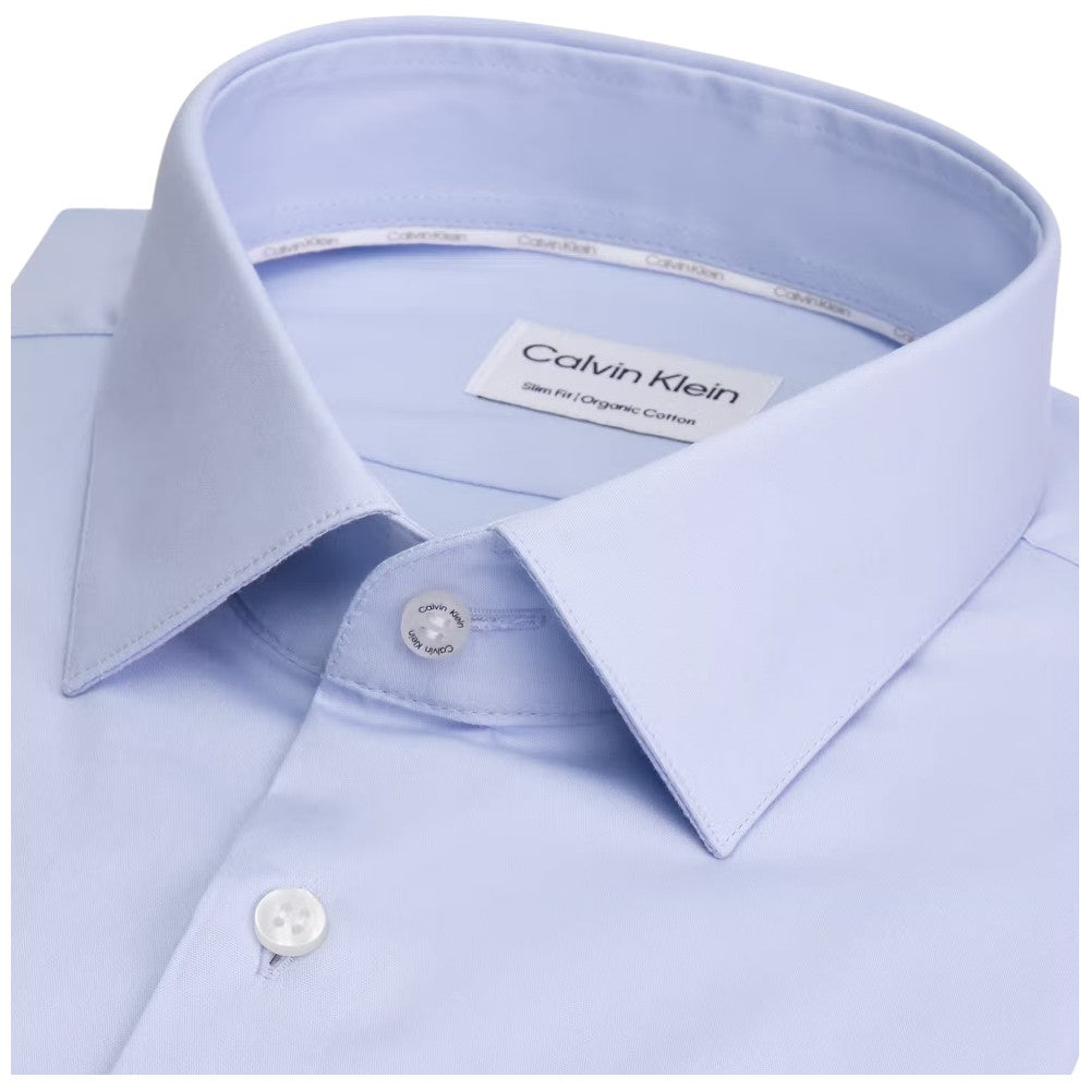 Calvin Klein camicia celeste slim fit K10K108229 Camicie Calvin Klein